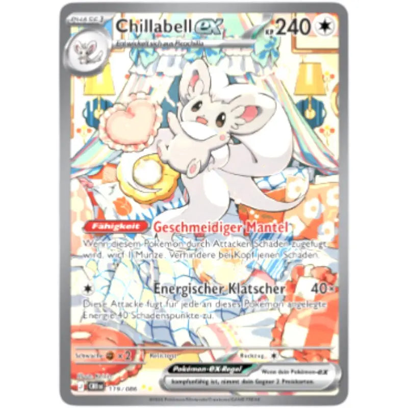 Chillabell-ex CRI DE 119/086 Pokémon Wachsendes Chaos kaufen – TradingToys.de - 1