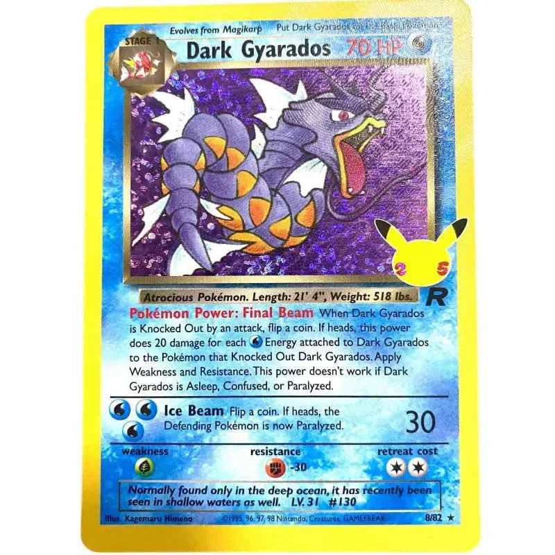 Dark Gyarados Pokemon Karte Holo Celebrations - 1