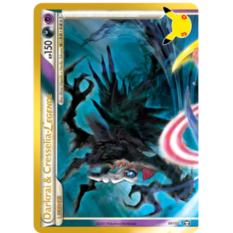 Darkrai & Cresselia LEGEND 99/102 Sammelkartenspiel - 1