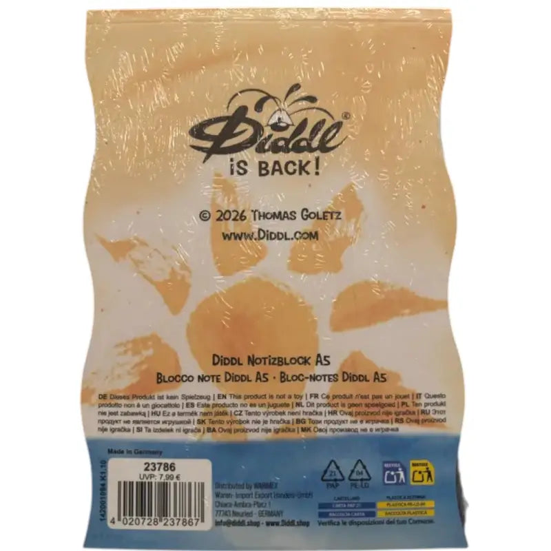 Diddl Block A5 – Bootsfahrt & Wellenform | TradingToys - 2