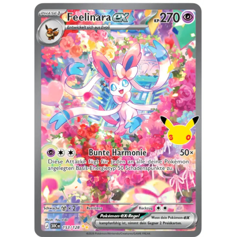 Feelinara ex 153/128 Pokémon Sammelkartenspiel kaufen - 1