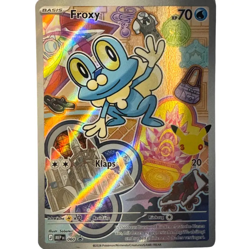 Froxy J MEP DE 060 | Pokémon 30 Jahre Blackstar Promo - 1