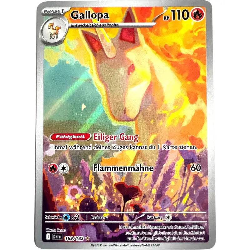 Galoppa 189/182 - Ewige Rivalen - Pokemon Karte kaufen - TradingToys.de 1