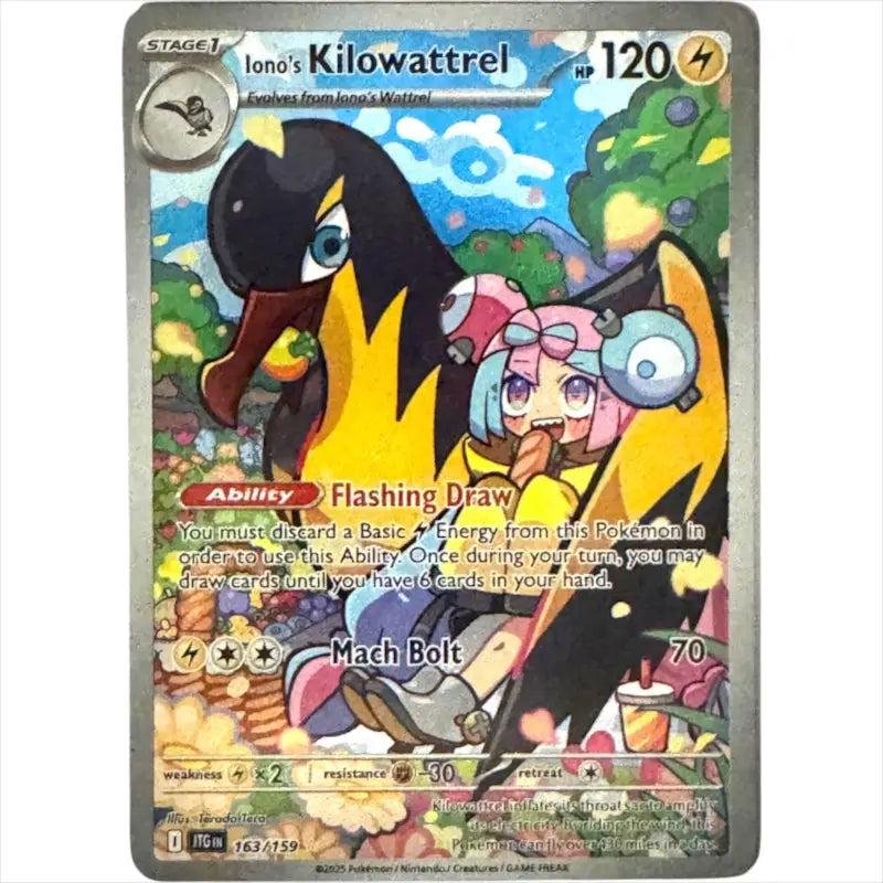Iono’s Kilowattrel JTG EN 163/159 Pokémon Journey Together kaufen - 1