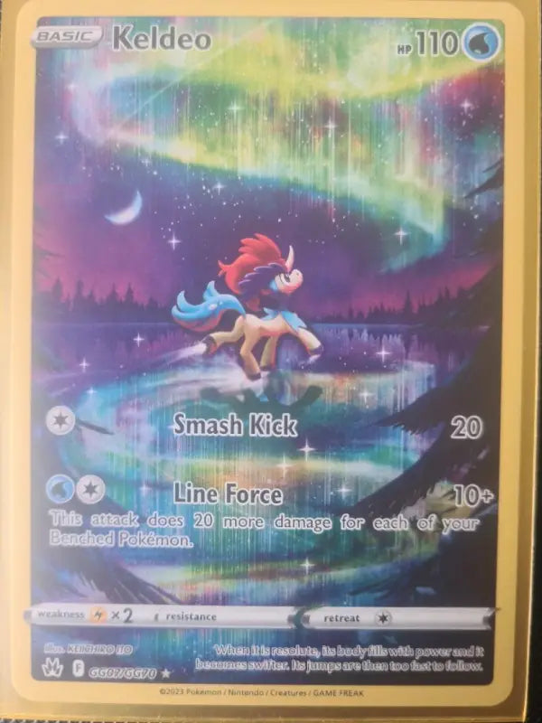 Keldeo GG07 GG70 Crown Zenith Full Art kaufen - 1