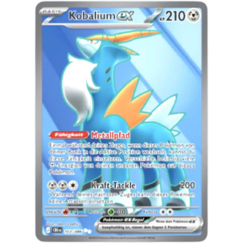 Kobalium-ex CRI DE 103/086 Pokémon Wachsendes Chaos kaufen – TradingToys.de - 1