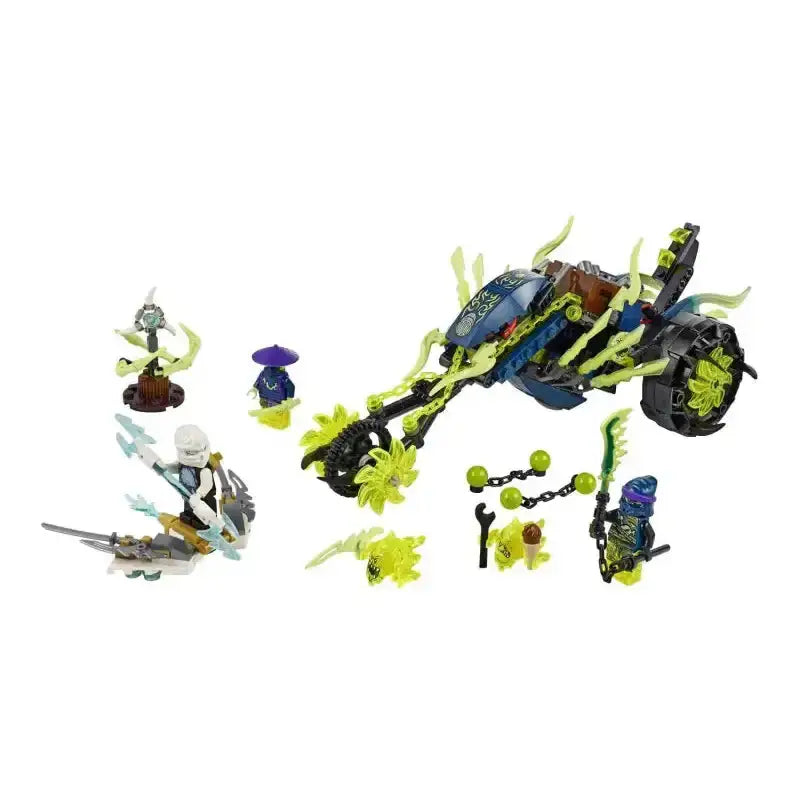 Legendäre Lego Ninjago 70730 Kettenrad Hinterhalt - 2