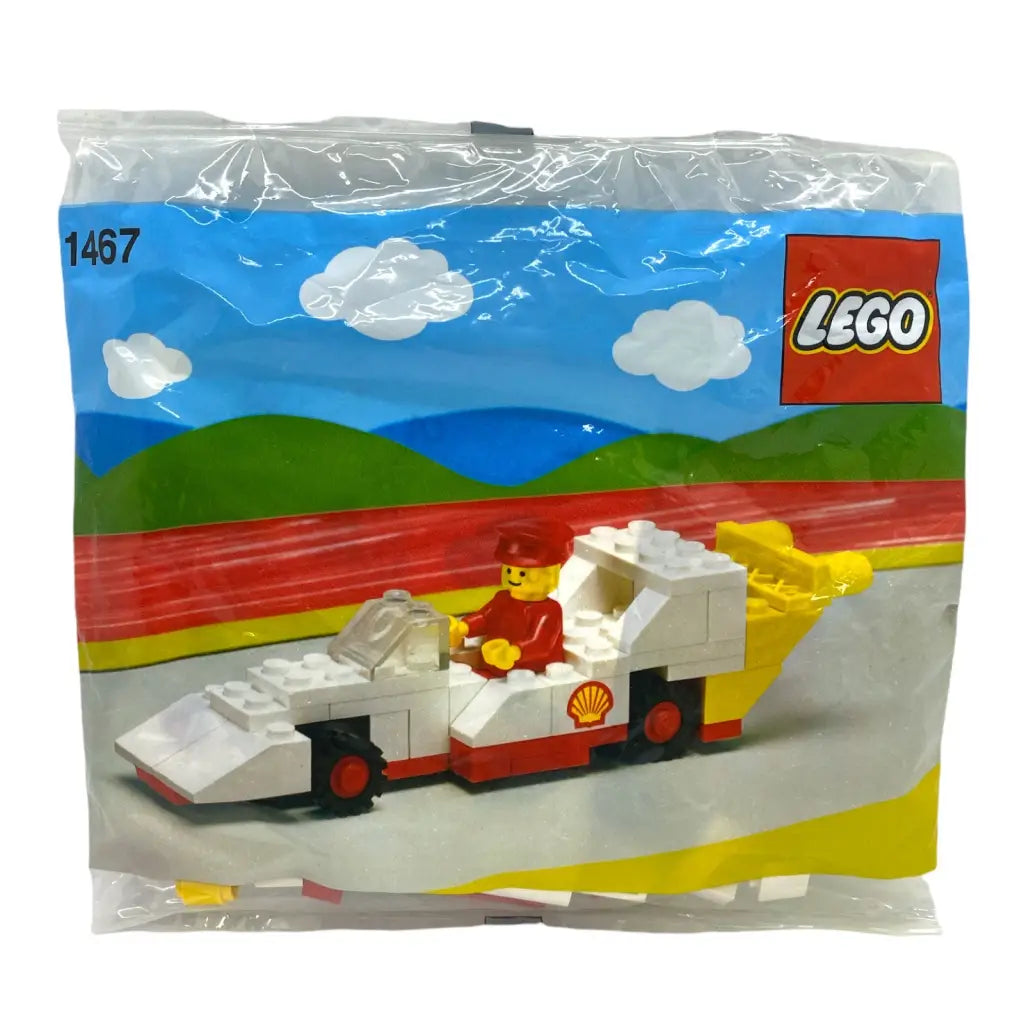 Lego 1467 Shell Racing Car Rennwagen Auto