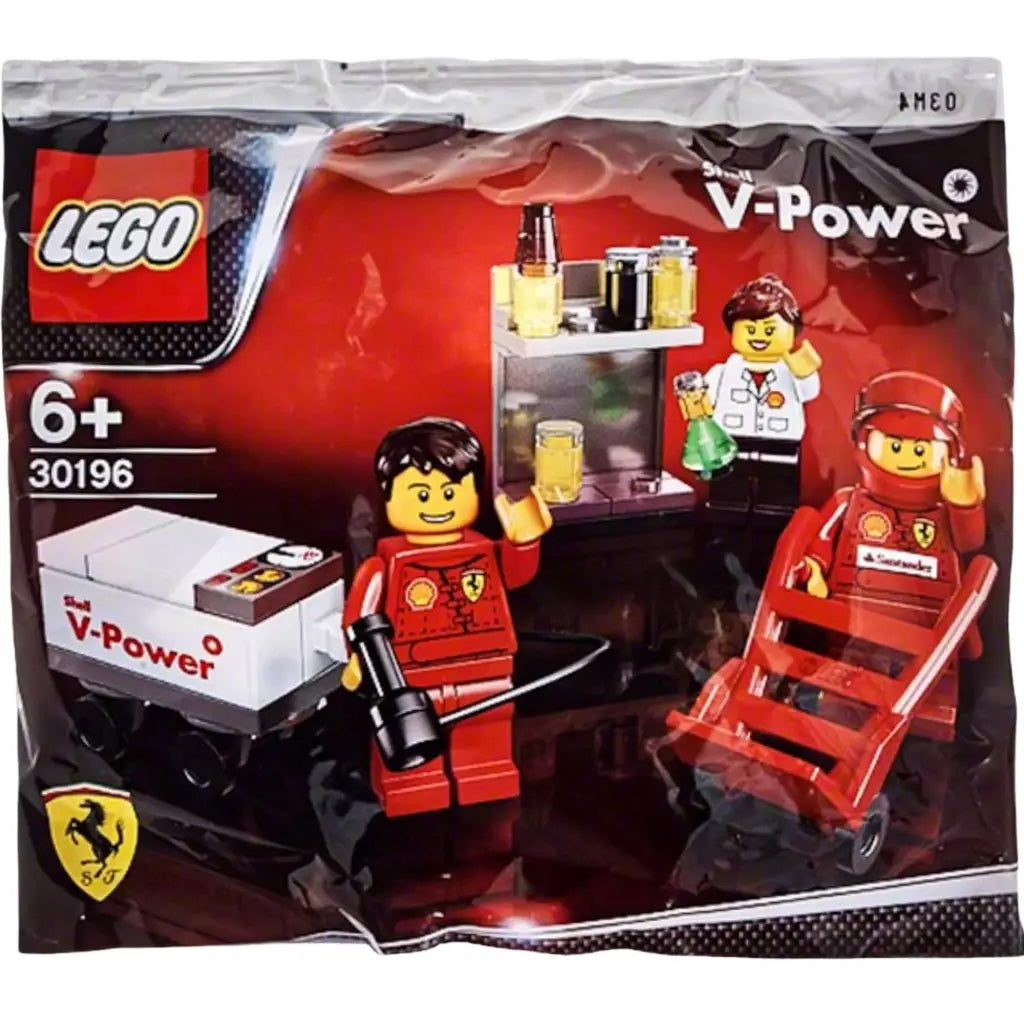 Lego 30196 Ferrari Shell V-Power Promo Boxen Stop Polybag –