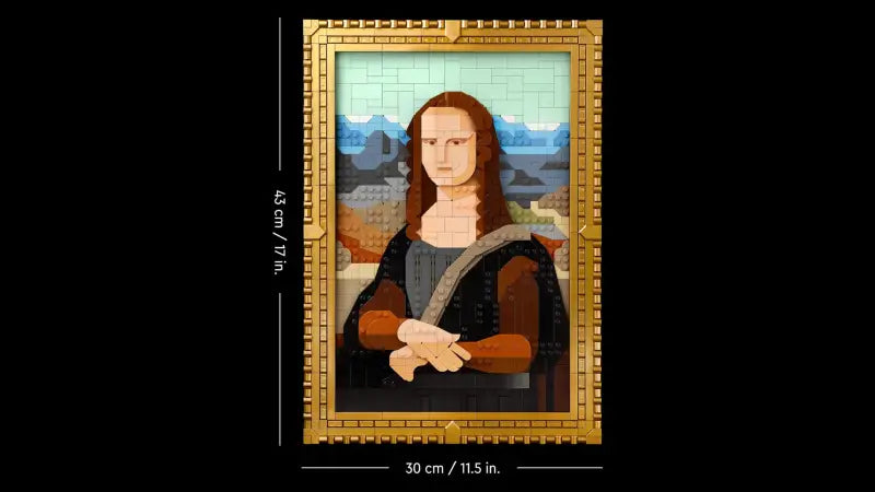 LEGO Art 31213 Mona Lisa kaufen – Leonardo da Vinci Gemälde für Erwachsene - 8