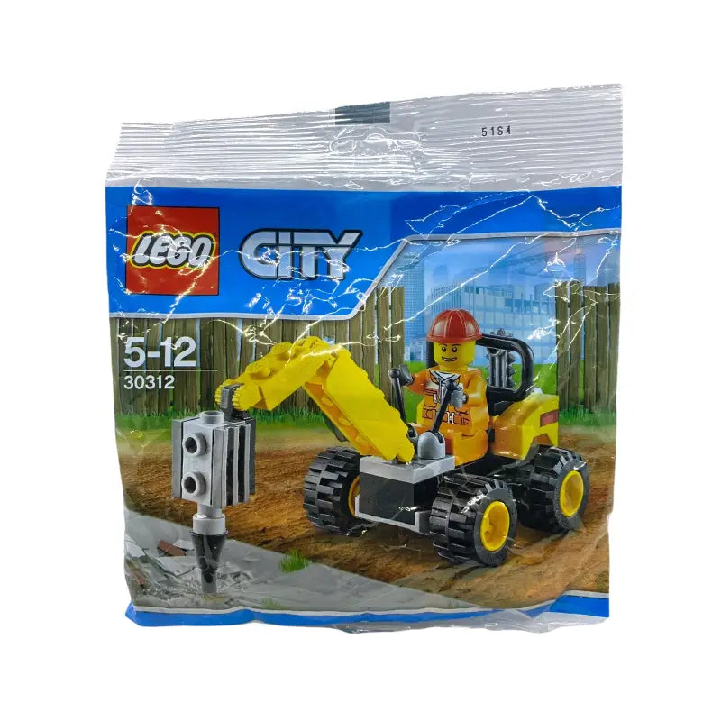 LEGO City Demolition Driller Bagger Polybag 30312 - 1