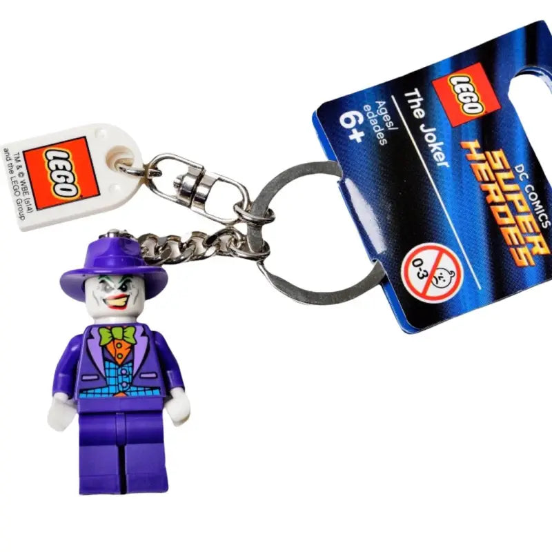 LEGO DC Universe Super Heroes The Joker Schlüsselanhänger - TradingToys.de 1