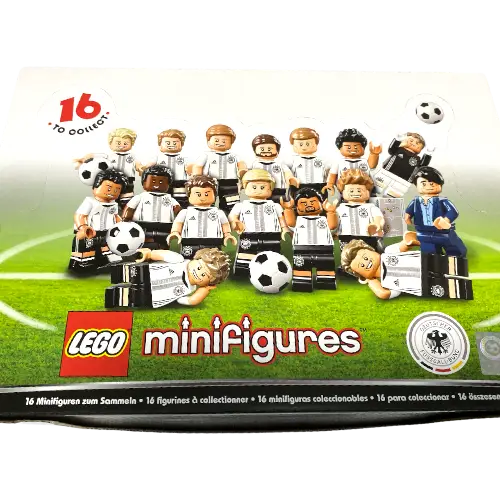  Lego Minifigure 71014 - DFB - Die Mannschaft / German  National Soccer Team . 1 Blind Bag