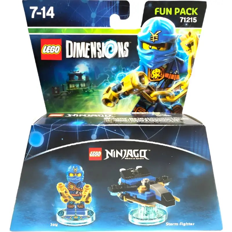 LEGO Dimensions 71215 Ninjago Fun Pack Jay + Sturm Flieger - TradingToys.de 1