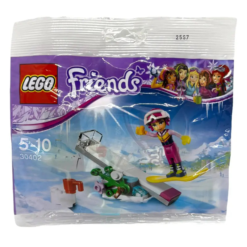 LEGO Friends Snowboard Tricks Ski Winter Polybag 30402 - 1