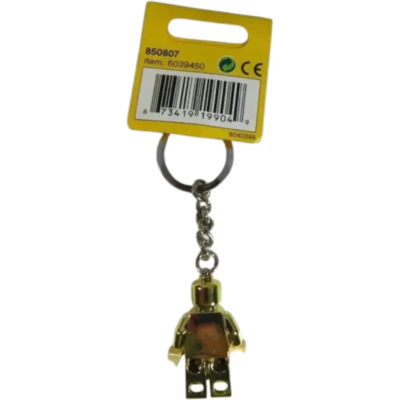 LEGO 850807 Minifigur Schlüsselanhänger Gold kaufen – Goldene NEU - 4