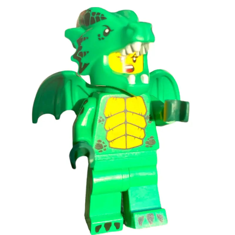 LEGO Grünes Drachen Kostüm Minifigures Serie 23 - TradingToys.de 1