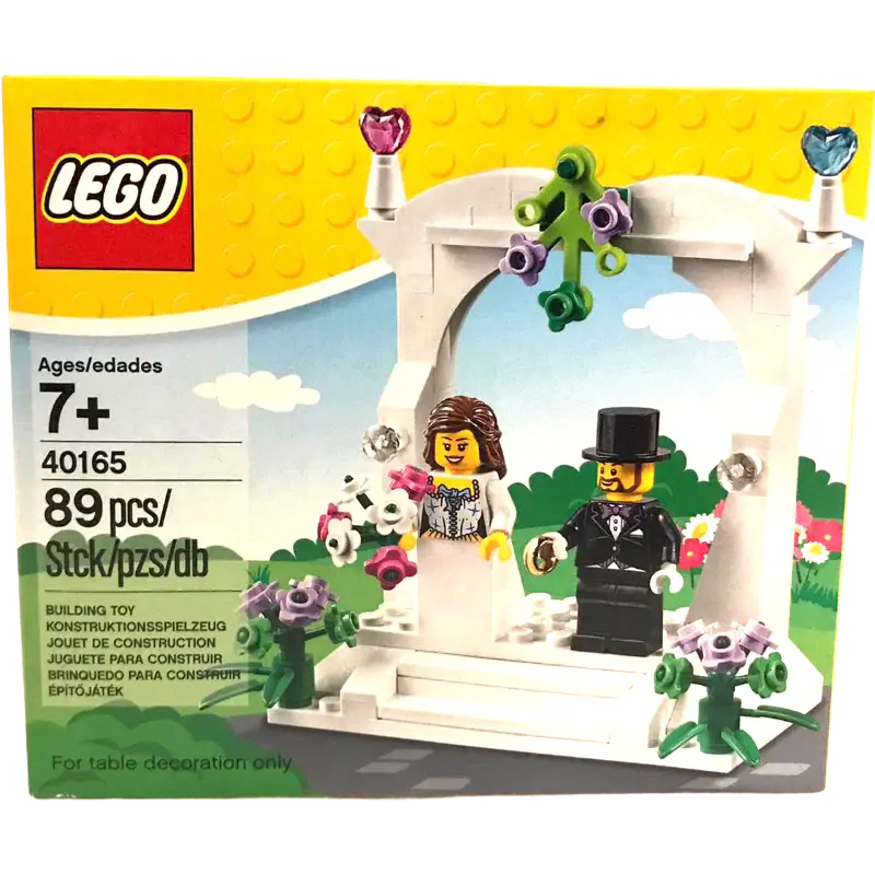 Lego Hochzeit Set Braut & Bräutigam 40165 - 1