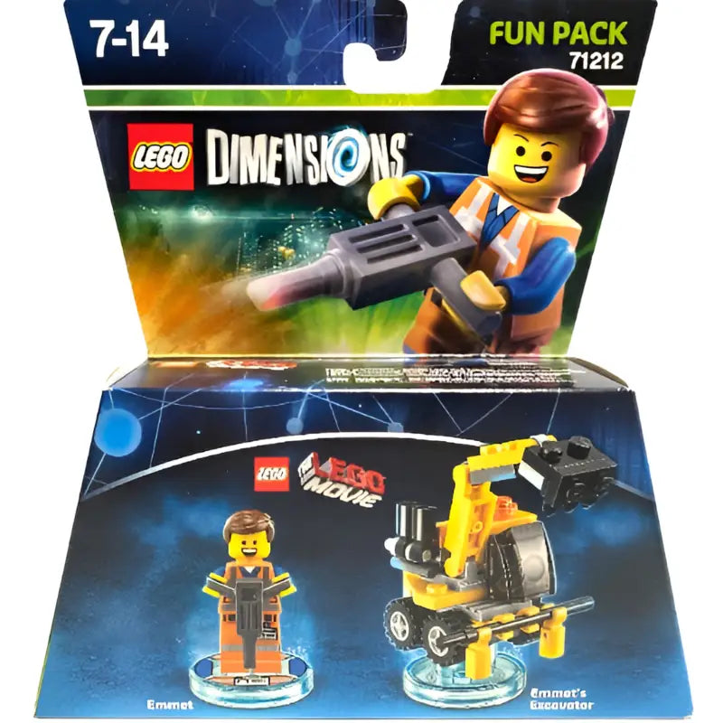 Lego Movie Fun Pack Emmet mit Bagger kaufen - TradingToys.de 1