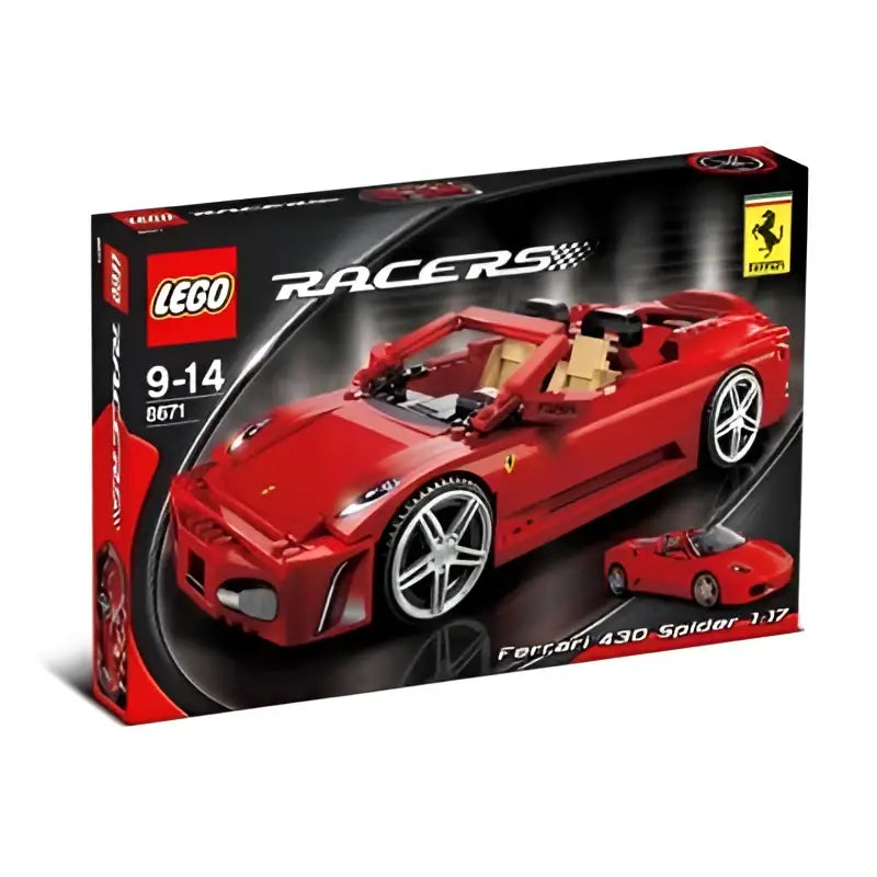Lego Racers 8671 - Ferrari 430 Spider 1:17 - Cabrio - 1