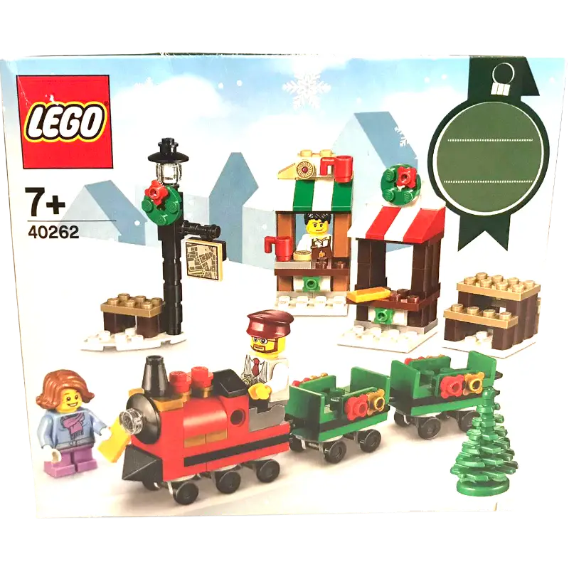 LEGO Set Weihnachtsmarkt 40262 - 1