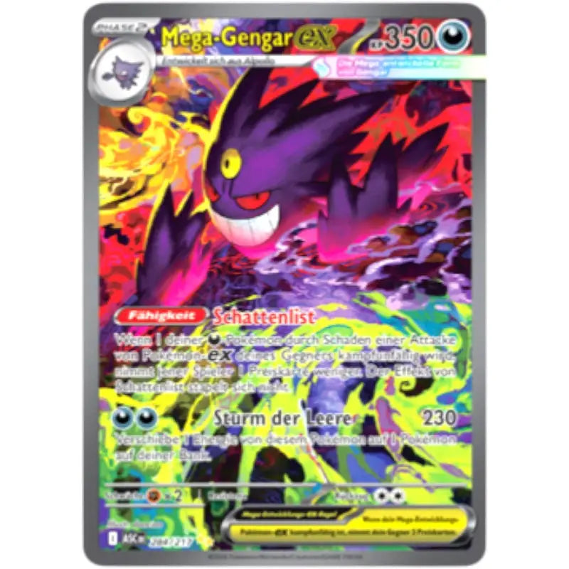 Mega-Gengar-ex Pokémon Karte kaufen | Erhabene Helden #284 - 1