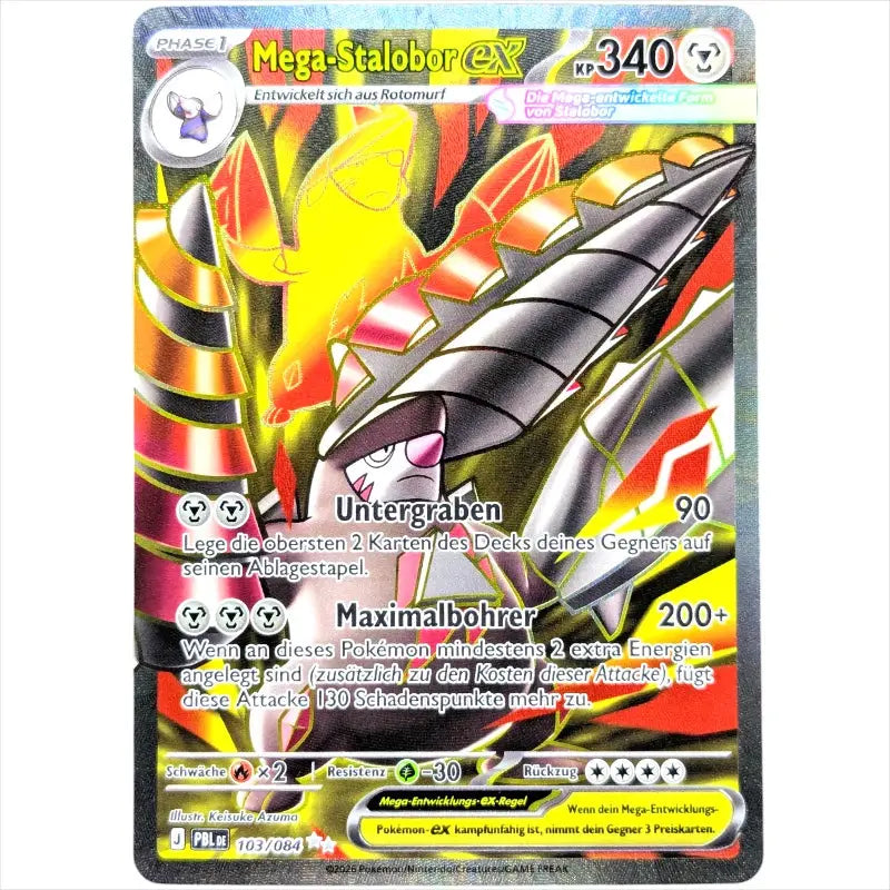 Mega-Stalobor ex PBL DE 103/084 Pokémon Dunkelnacht kaufen – SIR - 1