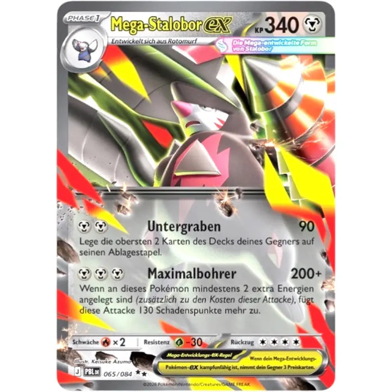 Mega-Stalobor ex 065/084 Pokémon Dunkelnacht kaufen – 340 KP - 1