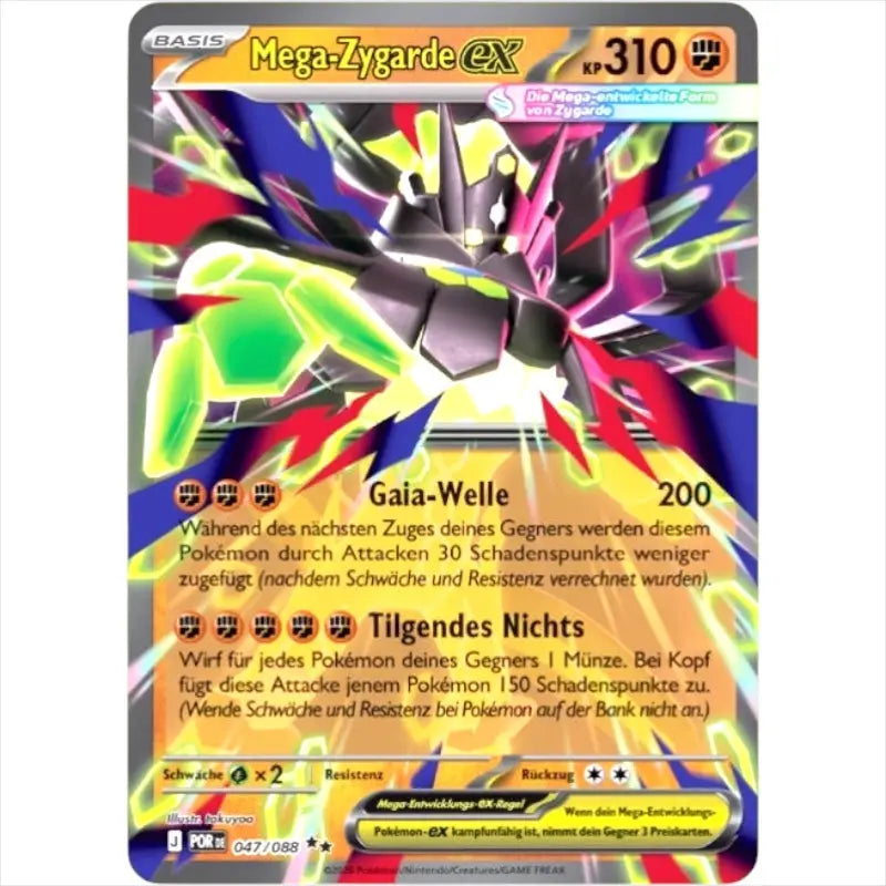 Mega-Zygarde ex POR DE 047/088 Optimale Ordnung Mega Entwicklung kaufen - 1
