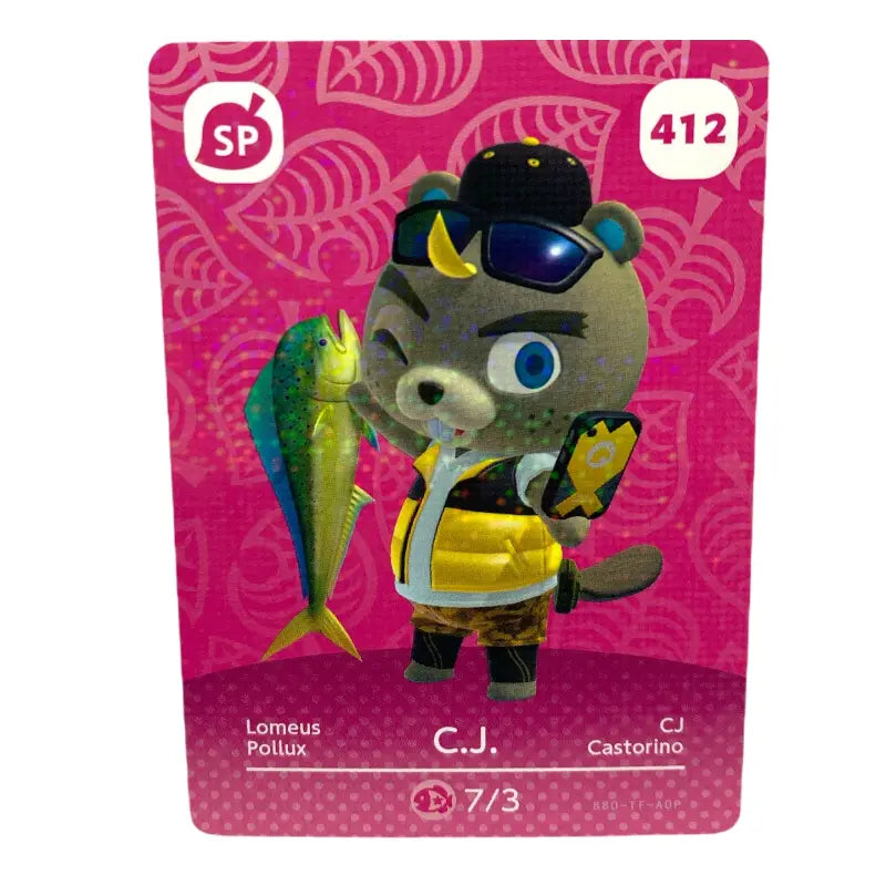 Nintendo Lomeus / C.J. 412 Amiibo Animal Crossing Serie 5 - TradingToys.de 1
