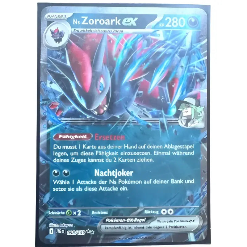 Ns Zoroark ex 098/159 - Pokemon Karten - Reisegefährten - 1