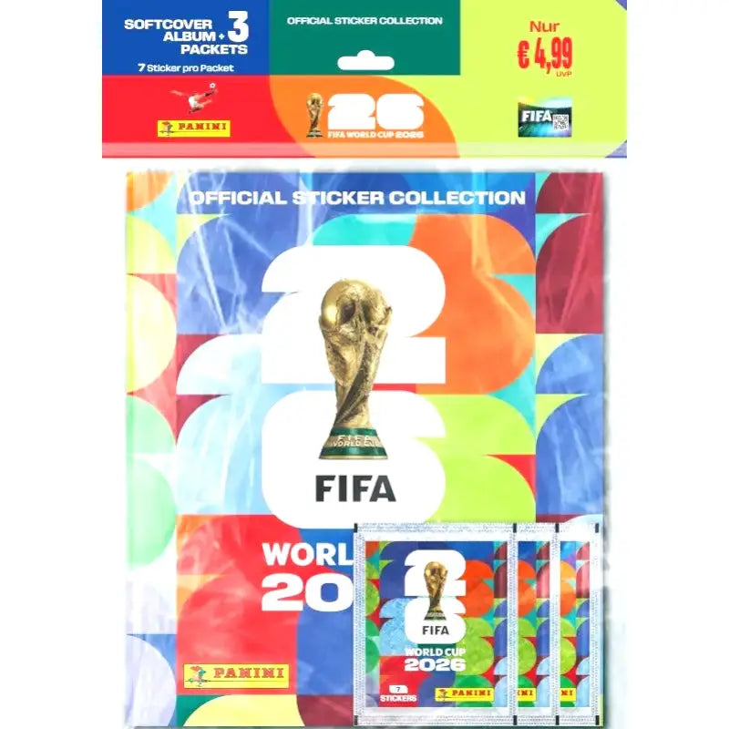 Panini WM 2026 Starterset kaufen | Album & Tüten – TradingToys - 1