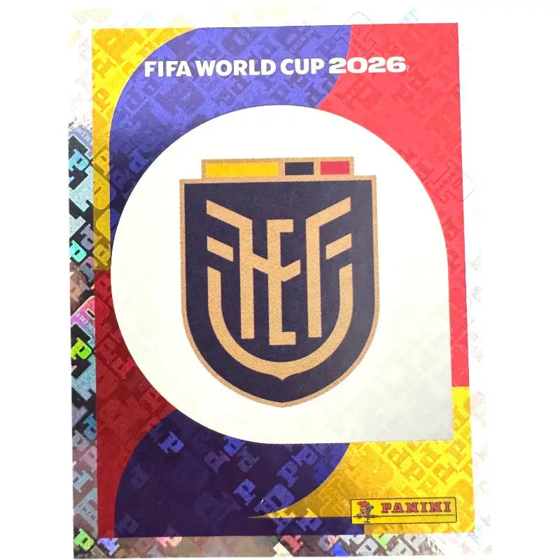 Panini WM 2026 Sticker ECU 1 Ecuador Wappen – FIFA World Cup kaufen