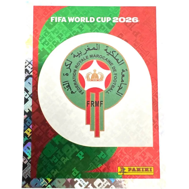 Panini WM 2026 Sticker MAR 1 Marokko Wappen – FIFA World Cup