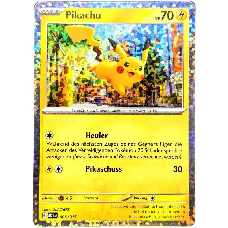 Pikachu M23DE 006/015 McDonald’s Promo 2023 Holo kaufen - 1