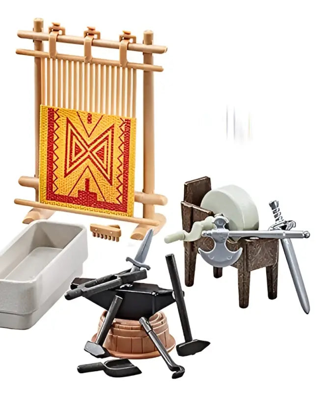PLAYMOBIL 9842 Ergänzungsset Mittelalter kaufen – Ritter Zubehör & Waffen - 4