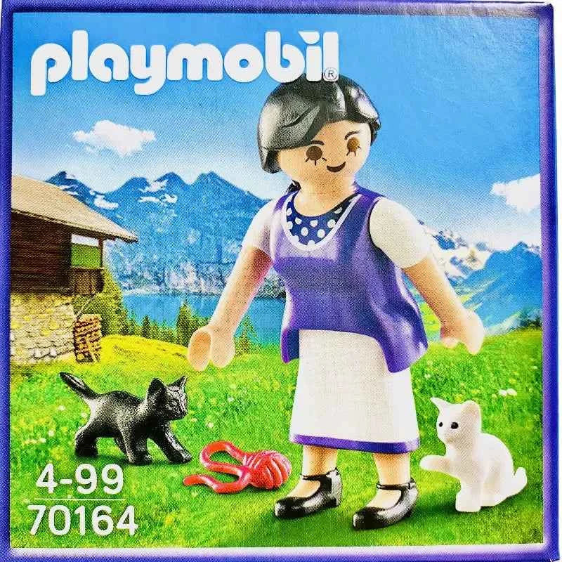 Playmobil Bäuerin Milka Edition mit Kätzchen - 1