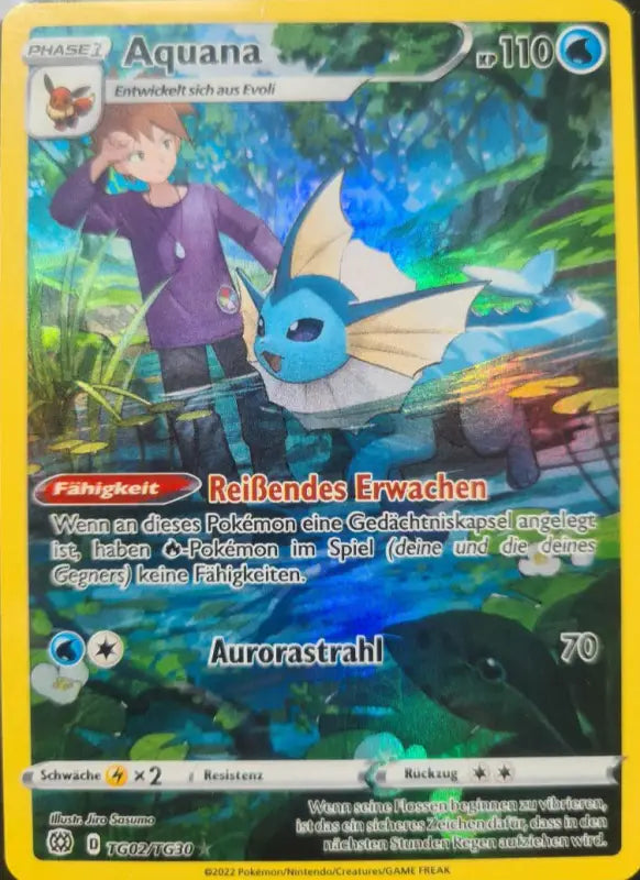 Pokemon Aquana Full Art TG02/TG30 kaufen – Strahlende Sterne Deutsch