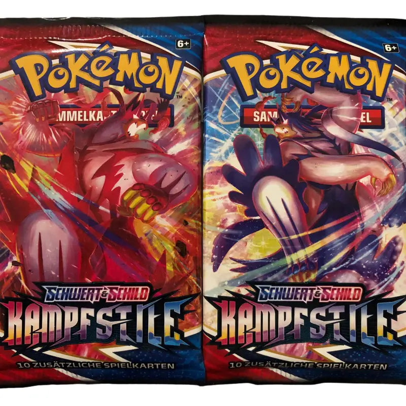 Pokemon Booster Deutsch Kampfstile - Schwert und Schild - TradingToys.de 1