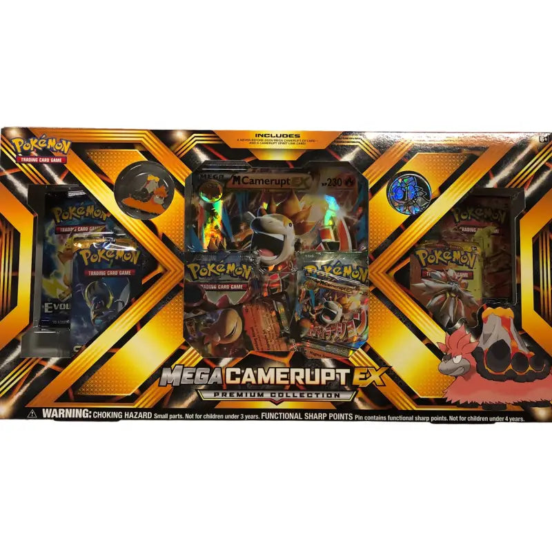 Pokemon Box Mega Camerupt EX Evolution Booster - 1