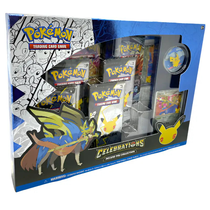 Pokemon Celebrations 25 Jahre Zacian Deluxe Pin Collection - 1