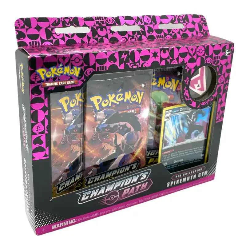 Pokemon Champions Path Spikemuth Gym Pin Box - 1