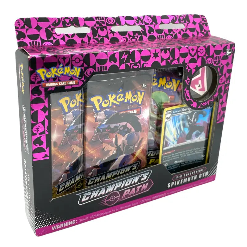 Pokemon Champions Path Spikemuth Gym Pin Box - TradingToys.de 1