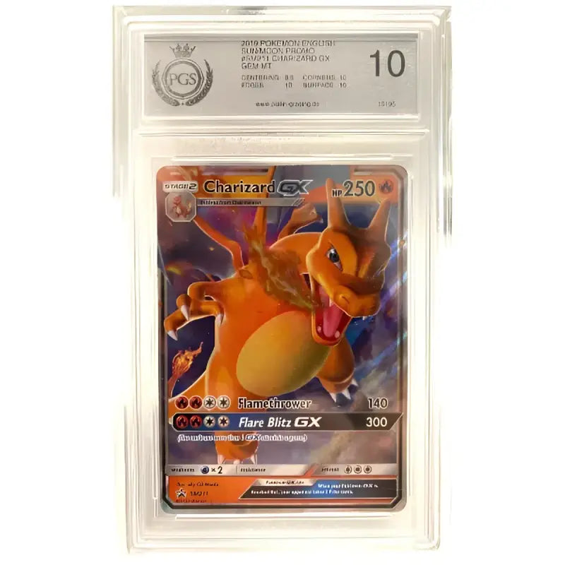 Pokemon Charizard GX SM211 Englisch PGS GEM MINT 10 - 1