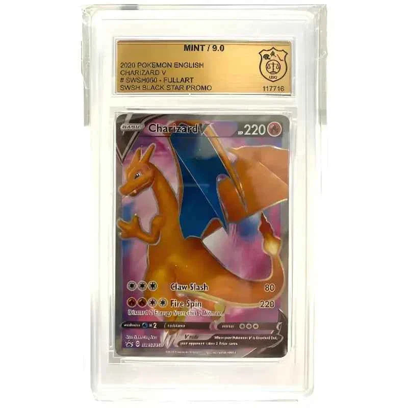 Pokemon Charizard V SWSH050 Englisch GSG MINT 9.0 - 1