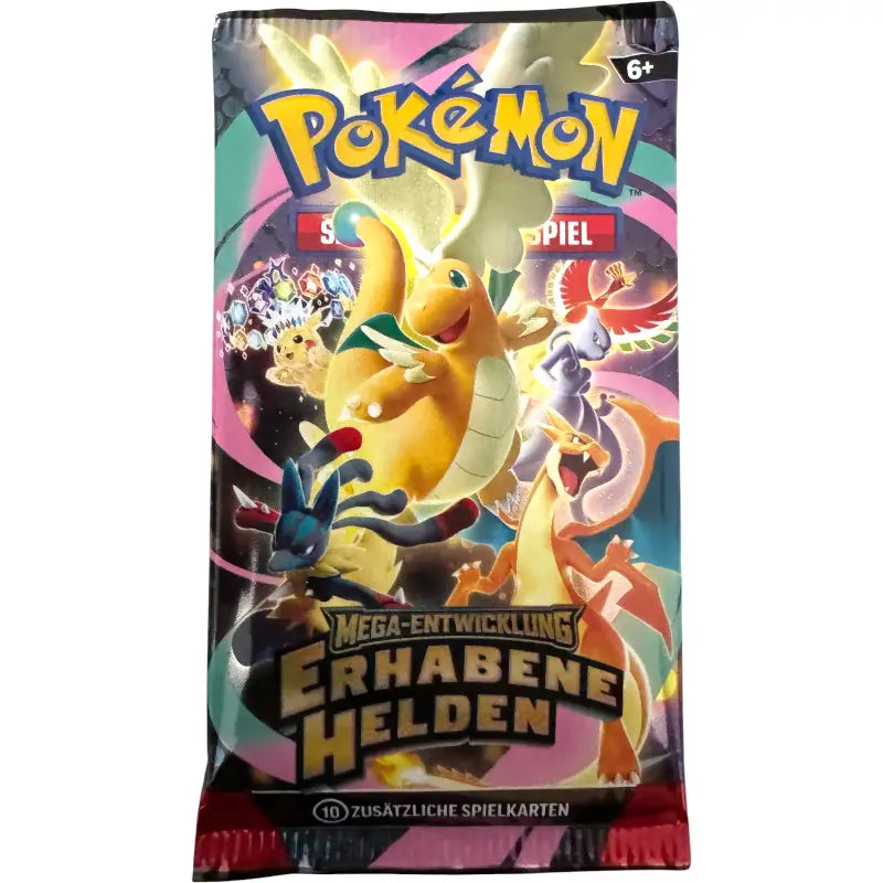 Pokemon Erhabene Helden Booster Pack kaufen – 10 Karten Deutsch - 1