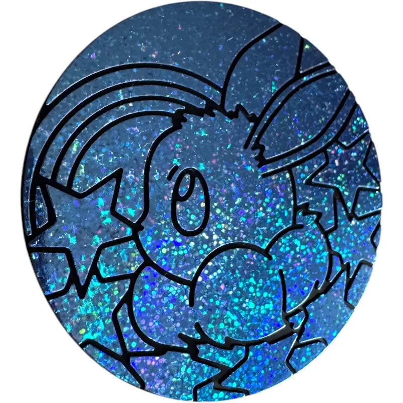 Pokémon Evoli Münze Hellblau Holografisch | Prismatic Evolutions Scarlet & Violet kaufen - TradingToys.de 1