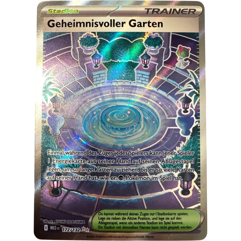 Pokemon Geheimnisvoller Garten MEG-DE172/132 kaufen – Secret Rare - TradingToys.de 1