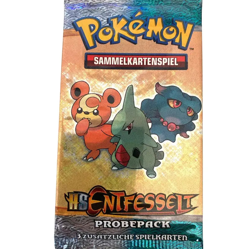 Pokémon HS Entfesselt Probepack Deutsch kaufen | HeartGold SoulSilver Oldschool TCG - TradingToys.de 1