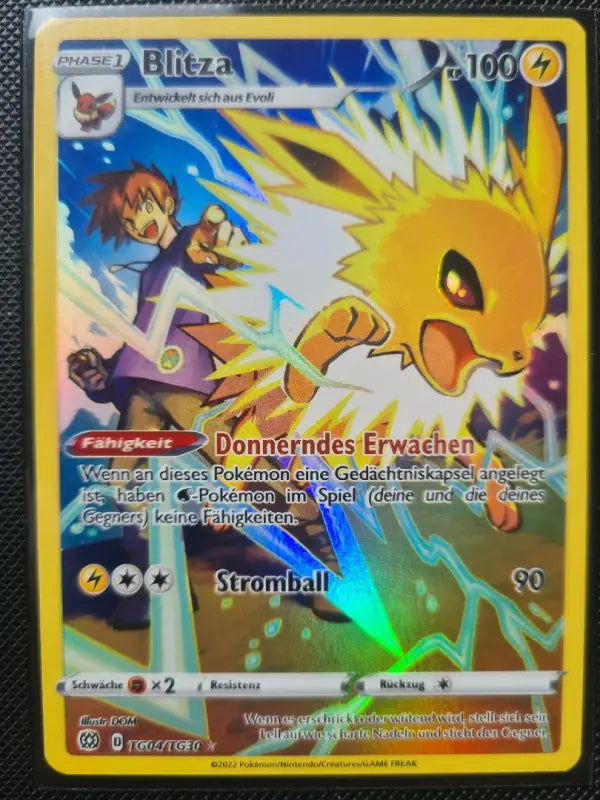 POKEMON Karte - Blitza - TG04/TG30 -Strahlende Sterne - 1